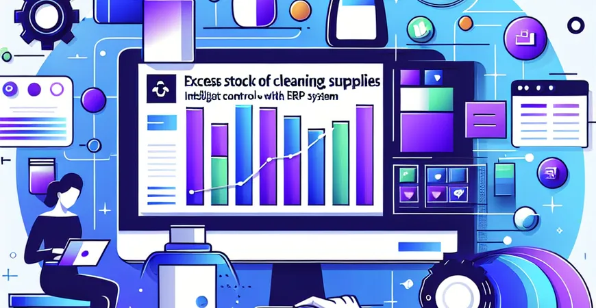 清洁用品库存积压多？ERP 系统智能调控降成本